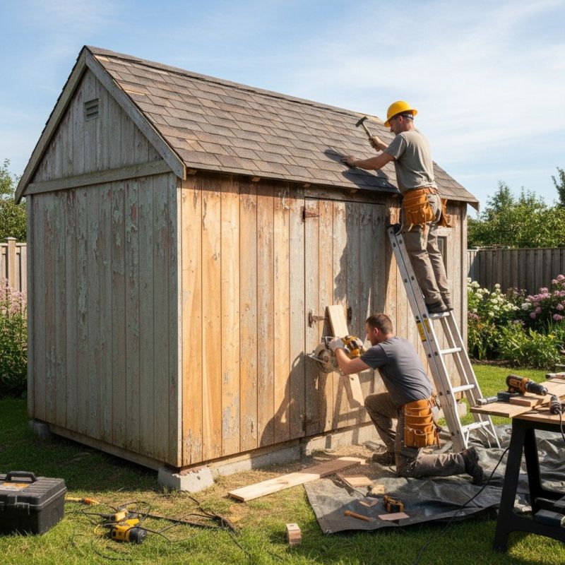 Garage Shed Mounting